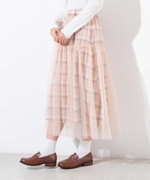 WEGO | WEGO/チェックチュールスカート(スカート)