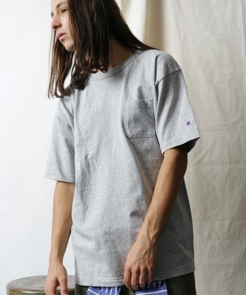 Champion チャンピオン の Champion チャンピオン T1011 ポケットtシャツ Made In Usa Tシャツ カットソー Wear