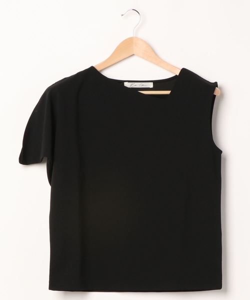 KOBE LETTUCE（コウベレタス）の「カットジョーゼットアシメスリーブプルオーバートップス（その他トップス・レディース・ライトブルー/ブラック/ベージュ・FREE）」の11枚目の写真