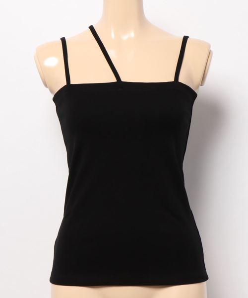 KOBE LETTUCE（コウベレタス）の「トリプルストラップキャミソール（キャミソール・レディース・ベージュ/グリーン系その他/ダークブラウン/ブラック・FREE）」の2枚目の写真