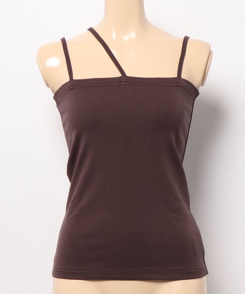 KOBE LETTUCE（コウベレタス）の「トリプルストラップキャミソール（キャミソール・レディース・ベージュ/グリーン系その他/ダークブラウン/ブラック・FREE）」の12枚目の写真