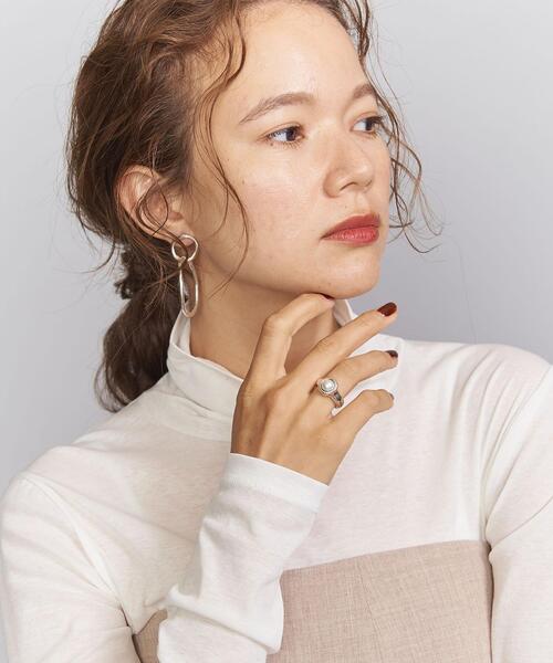 VELATTI（ヴェラッティ）の「＜VELATTI＞パールモチーフリング（リング・レディース・シルバー・FREE）」の7枚目の写真