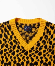 NOAH（ノア）の「Cheetah Lambswool Sweater Vest（ベスト