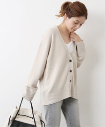 カシミヤウールショートカーディガン◆2