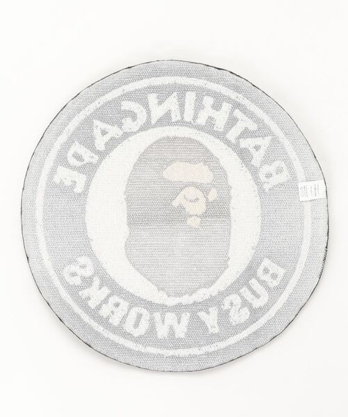 A BATHING APE BIG APE HEAD RUG MAT M エイプ ABC CAMO APE HEAD RUG MAT