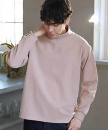 LAKOLE | 起毛ポンチモックネックプルオーバー / LAKOLE(Tシャツ/カットソー)