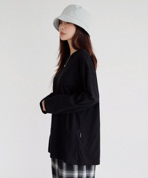 A'GEM/9 × .kom『muah muah/ムーアムーア』LAYERED LONG SLEEVE T-SHIRT/レイヤード 長袖Tシャツ