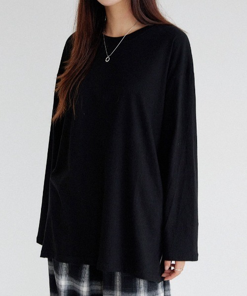 tシャツ A'GEM/9 × .kom 「「muah muah/ムーアムーア」LAYERED LONG SLEEVE T-SHIRT/レイヤードロング tシャツ A'GEM/9 × .kom 「「muah muah/ムーアムーア」LAYERED