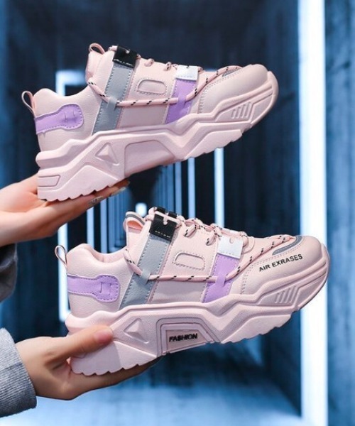 セール 21春夏新作 デイリー スニーカー デイリーシューズ フラット ダッドスニーカー 美脚 軽量 足楽 スニーカー Sfw エスエフダブリュー のファッション通販 Zozotown