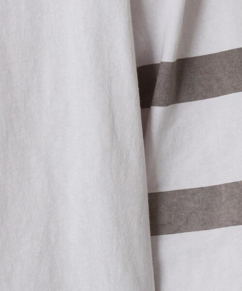 coen(コーエン)の「USAコットンフットボール7分袖ラインTシャツ#(Tシャツ/カットソー・メンズ・ブラック/ホワイト/オフホワイト/ライム・LARGE/SMALL/MEDIUM/X-LARGE)」の17枚目の写真