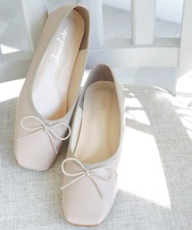 chocolates | 晴雨兼用スクエアバレエシューズ【日本製】(バレエシューズ)