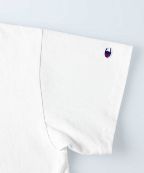 Champion（チャンピオン）の「【Champion】ワンポイントＴシャツ（Tシャツ/カットソー・レディース・ホワイト/ライム/ブラック/ピンク・L/M）」の12枚目の写真