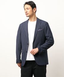 m.f.editorial（エムエフエディトリアル）の「＊エムエフエディトリアルメンズ/m.f.editorial：MEN 軽量ストレッチ セットアップ2ボタンジャケット（セットアップパンツございます）（スーツジャケット・メンズ）」