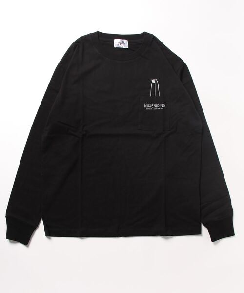 ARCHIVER(アーカイバ)の「【Bl】天竺ポケット付き長袖Tシャツ バックプリント(Tシャツ/カットソー・メンズ・ベージュ/ホワイト/オレンジ/グリーン/ブラック/グレー系・LARGE/MEDIUM)」の3枚目の写真