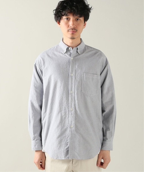 JOURNAL STANDARD relume（ジャーナルスタンダード　レリューム）の「【HOUSE HOLD / ハウスホールド】ボタンダウンシャツ（シャツ/ブラウス・メンズ・ホワイト/ネイビー/ブラック・4/1/3/2）」の13枚目の写真