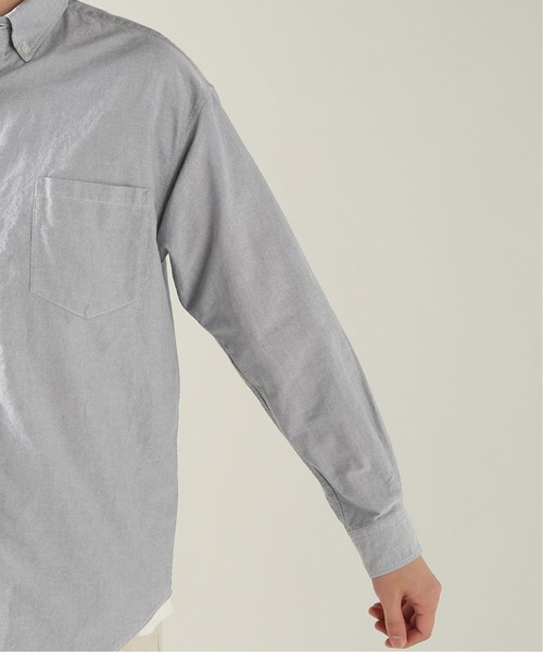 JOURNAL STANDARD relume（ジャーナルスタンダード　レリューム）の「【HOUSE HOLD / ハウスホールド】ボタンダウンシャツ（シャツ/ブラウス・メンズ・ホワイト/ネイビー/ブラック・4/1/3/2）」の9枚目の写真