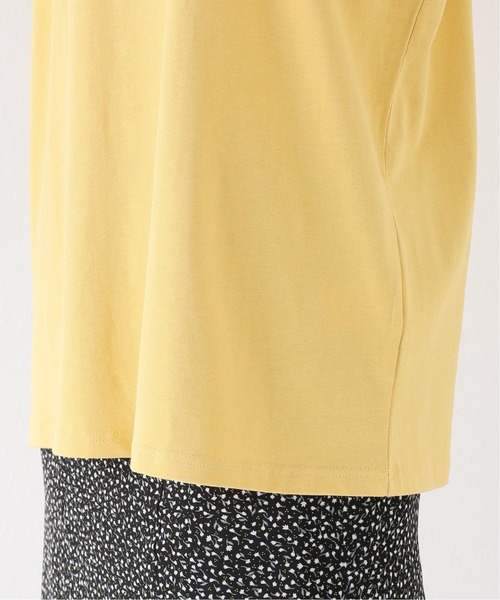Simplicite（サンプリシテ）の「LIFE IS Tシャツ◆（Tシャツ/カットソー・レディース・ホワイト/イエロー・FREE）」の13枚目の写真