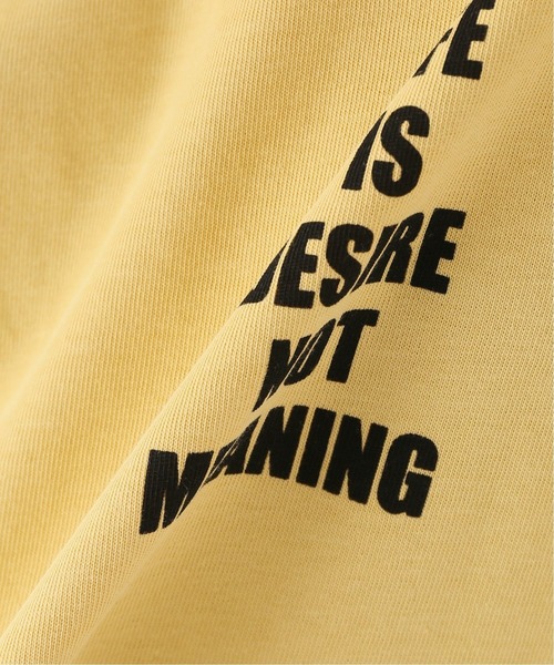 Simplicite（サンプリシテ）の「LIFE IS Tシャツ◆（Tシャツ/カットソー・レディース・ホワイト/イエロー・FREE）」の7枚目の写真