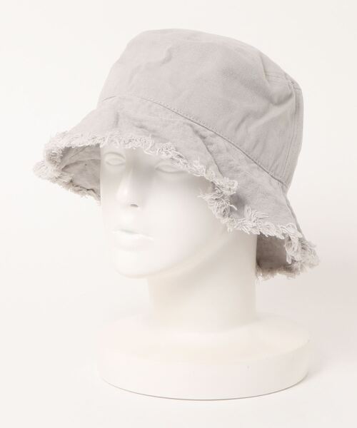casita(RETRO GIRL)（カシータ）の「フリンジバケットハット（ハット・レディース・オフホワイト/ブラック/グレー/アイボリー・FREE）」の16枚目の写真