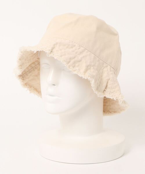 casita(RETRO GIRL)（カシータ）の「フリンジバケットハット（ハット・レディース・オフホワイト/ブラック/グレー/アイボリー・FREE）」の17枚目の写真