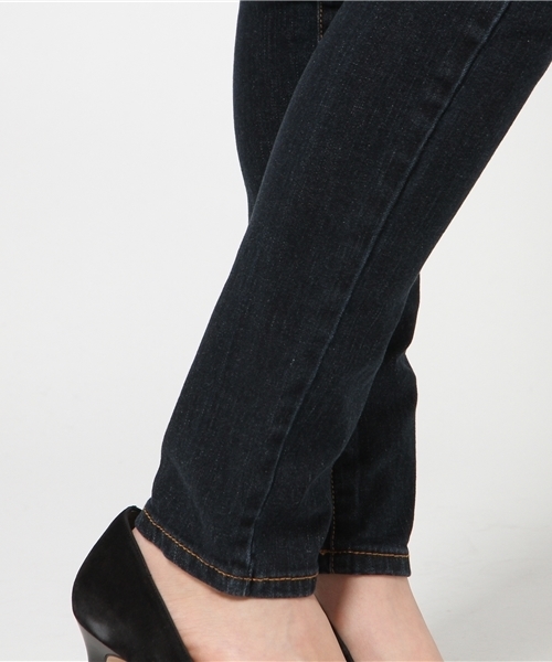 WEGO（ウィゴー）の「WEGO/ハイウエストスキニーパンツ（デニムパンツ・レディース・ダークインディゴブルー/インディゴブルー/ホワイト・LARGE/MEDIUM）」の11枚目の写真