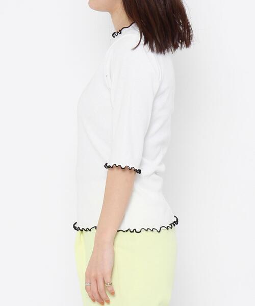 coen by SIZU（コーエンバイシズ）の「coen by SIZU メッシュワンピース＆メロウ5分袖Tシャツ2セット（ワンピース・レディース・ナチュラル・FREE）」の9枚目の写真