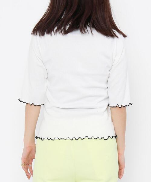 coen by SIZU（コーエンバイシズ）の「coen by SIZU メッシュワンピース＆メロウ5分袖Tシャツ2セット（ワンピース・レディース・ナチュラル・FREE）」の10枚目の写真