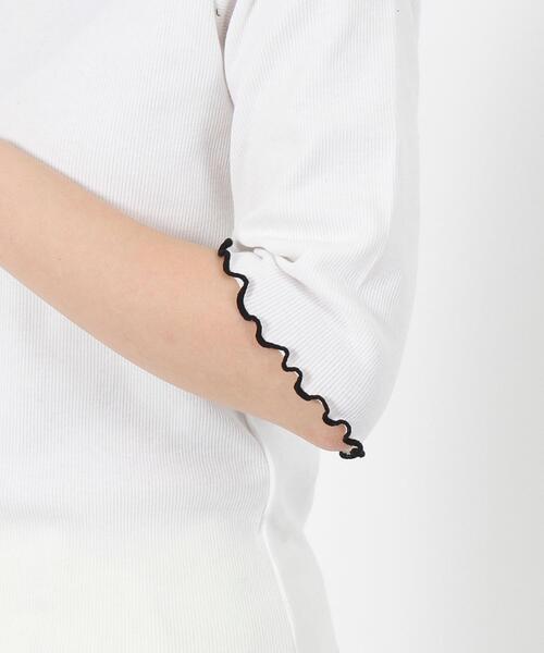 coen by SIZU（コーエンバイシズ）の「coen by SIZU メッシュワンピース＆メロウ5分袖Tシャツ2セット（ワンピース・レディース・ナチュラル・FREE）」の11枚目の写真