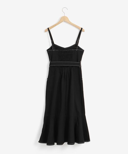 MAJESTIC LEGON（マジェスティックレゴン）の「レディステッチマーメイドワンピ（ワンピース・レディース・ブラック/ネイビー/アイボリー/ブラック系その他・SMALL/MEDIUM）」の11枚目の写真