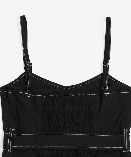 MAJESTIC LEGON（マジェスティックレゴン）の「レディステッチマーメイドワンピ（ワンピース・レディース・ブラック/ネイビー/アイボリー/ブラック系その他・SMALL/MEDIUM）」の9枚目の写真