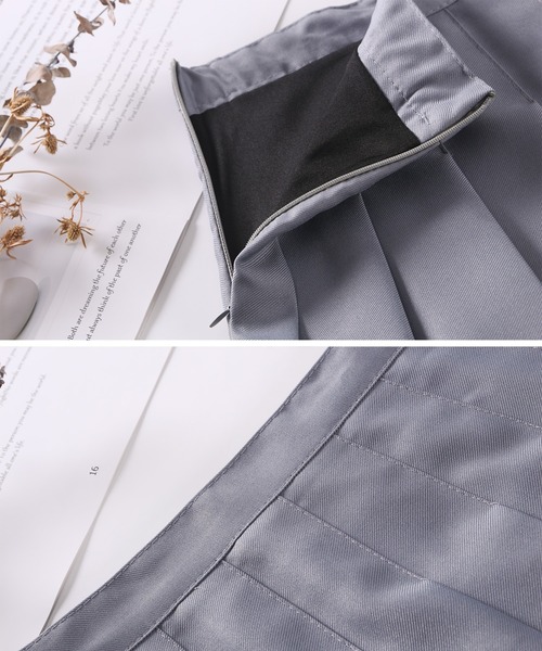 MAISON DE THERESE（メゾン ド テレーズ）の「プリーツミニスカート（スカート・レディース・グレー/ホワイト/ブラック/ピンク/ダークグレー・M/S/L/SS/X-LARGE）」の11枚目の写真