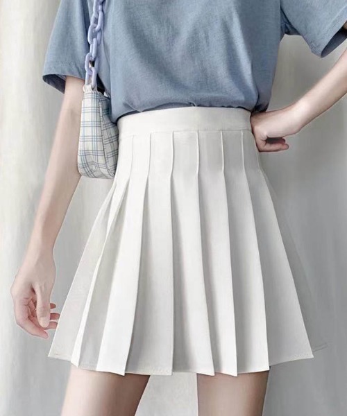MAISON DE THERESE（メゾン ド テレーズ）の「プリーツミニスカート（スカート・レディース・グレー/ホワイト/ブラック/ピンク/ダークグレー・M/S/L/SS/X-LARGE）」の13枚目の写真