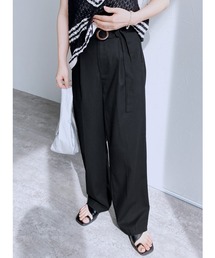 reca | リネンベルテッドパンツ(その他パンツ)