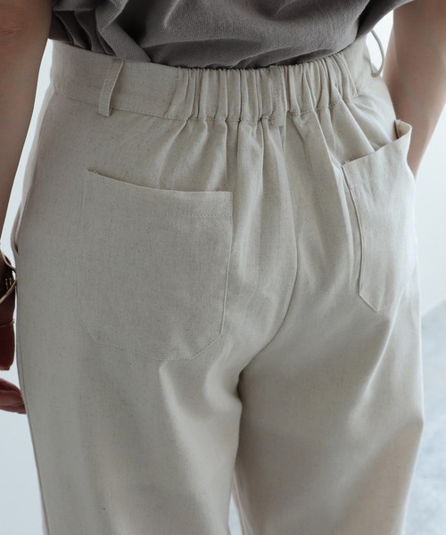 reca（レカ）の「【低身長さんから高身長さんまで！】リネンベルトパンツ（その他パンツ・レディース・ナチュラル/ダークベージュ/ブラック・L/M）」の20枚目の写真