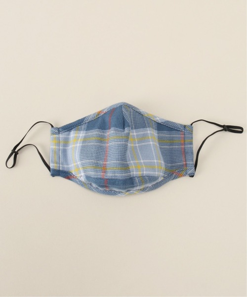 PHINGERIN（フィンガリン）の「【PHINGERIN / フィンガリン】 MASK WAFFLE SAX（マスク・メンズ・サックスブルー・FREE）」の2枚目の写真