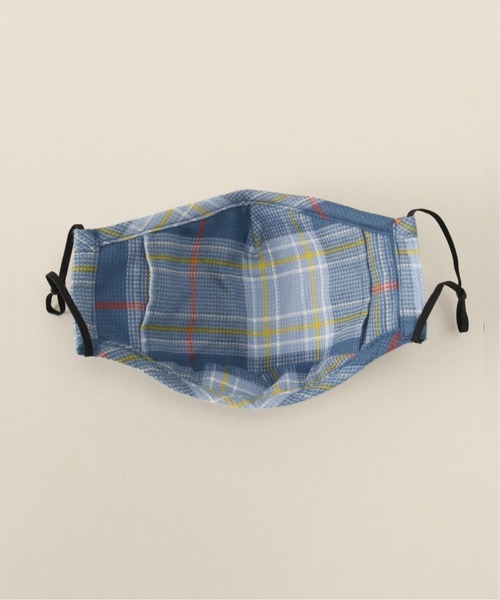 PHINGERIN（フィンガリン）の「【PHINGERIN / フィンガリン】 MASK WAFFLE SAX（マスク・メンズ・サックスブルー・FREE）」の3枚目の写真