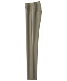 サラリ裏メッシュ美脚ストレッチアンクルパンツ 股下55cm