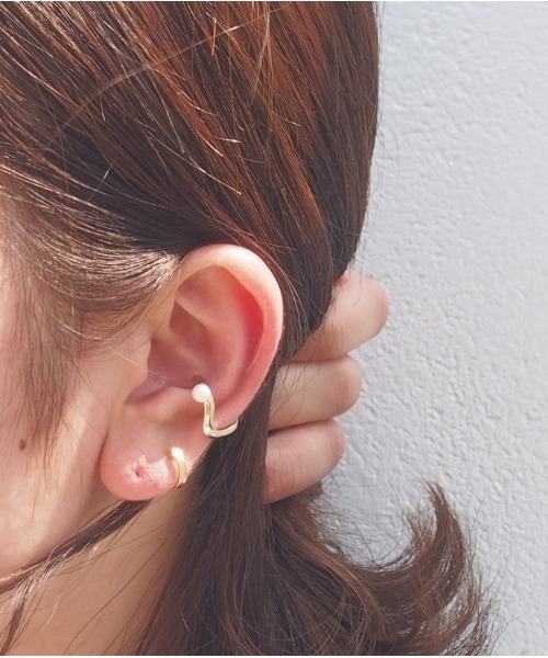 ニュアンスメタルイヤーカフ イヤーカフ ニッケルフリー アクセサリー ニッケルフリー Mille Blanc ミルブラン のファッション Mille 日本製 ニュアンスメタルイヤーカフ イヤーカフ ニッケルフリー アクセサリー ニッケルフリー Mille Blanc ミルブラン のファッション Mille 日本製