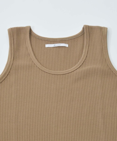 Johnbull（ジョンブル）の「サーマルタンクトップ（タンクトップ・メンズ・ブラック/グレー/モカ・SMALL/MEDIUM/LARGE）」の5枚目の写真