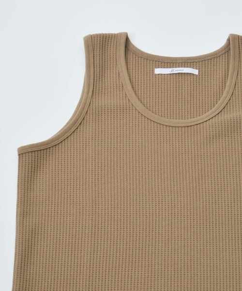 Johnbull（ジョンブル）の「サーマルタンクトップ（タンクトップ・メンズ・ブラック/グレー/モカ・SMALL/MEDIUM/LARGE）」の6枚目の写真