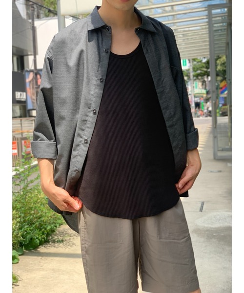 Johnbull（ジョンブル）の「サーマルタンクトップ（タンクトップ・メンズ・ブラック/グレー/モカ・SMALL/MEDIUM/LARGE）」の22枚目の写真