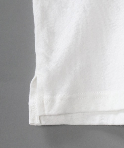 SITRY（シトリー）の「Loose silhouette basic T-shirt/ルーズシルエット ベーシック Ｔシャツ（Tシャツ/カットソー・メンズ・ホワイト/サックスブルー/ラベンダー/グレイッシュベージュ/チャコール/グリーン・M/L）」の13枚目の写真