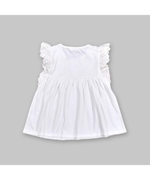 SLAP SLIP | SLAP SLIP/袖レース 天竺 ピンタック Tシャツ(80~130cm)(Tシャツ/カットソー)