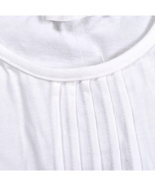 SLAP SLIP（スラップスリップ）の「SLAP SLIP/袖レース 天竺 ピンタック Tシャツ(80~130cm)（Tシャツ/カットソー・キッズ・パープル/ブルー/ホワイト・110/80/90/100/130/120）」の9枚目の写真