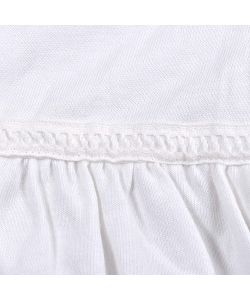 SLAP SLIP（スラップスリップ）の「SLAP SLIP/袖レース 天竺 ピンタック Tシャツ(80~130cm)（Tシャツ/カットソー・キッズ・パープル/ブルー/ホワイト・110/80/90/100/130/120）」の11枚目の写真