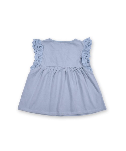 SLAP SLIP（スラップスリップ）の「SLAP SLIP/袖レース 天竺 ピンタック Tシャツ(80~130cm)（Tシャツ/カットソー・キッズ・パープル/ブルー/ホワイト・110/80/90/100/130/120）」の12枚目の写真