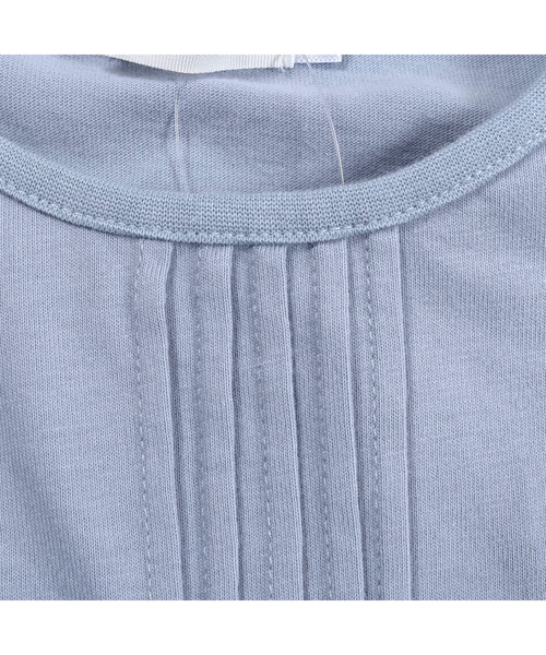 SLAP SLIP（スラップスリップ）の「SLAP SLIP/袖レース 天竺 ピンタック Tシャツ(80~130cm)（Tシャツ/カットソー・キッズ・パープル/ブルー/ホワイト・110/80/90/100/130/120）」の13枚目の写真