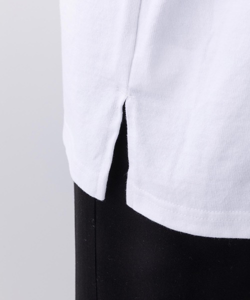 MILKFED.（ミルクフェド）の「SLIT SLEEVE TOP（Tシャツ/カットソー・レディース・ホワイト/ブラック/ネイビー・ONE SIZE）」の11枚目の写真