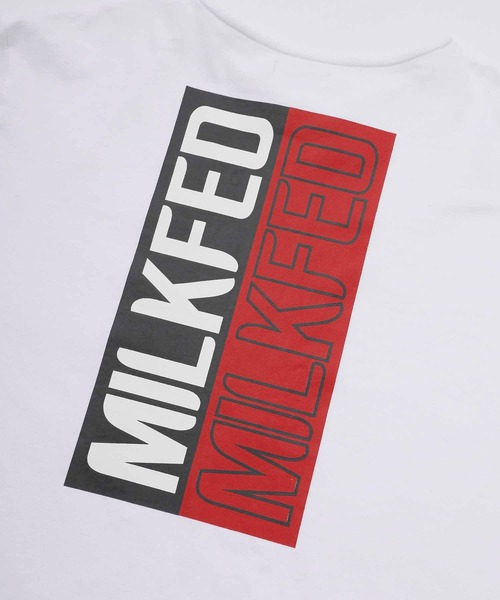 MILKFED.（ミルクフェド）の「SLIT SLEEVE TOP（Tシャツ/カットソー・レディース・ホワイト/ブラック/ネイビー・ONE SIZE）」の21枚目の写真