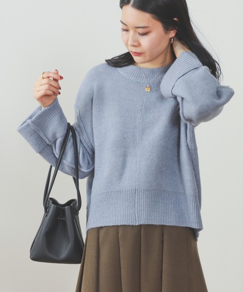 ニット セーター 2ピースアウトリンキングニットプルオーバー レディース ETRE TOKYO ニット セーター 2ピースアウトリンキングニットプル